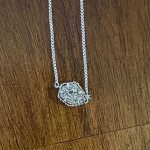 Elegant Silver Pendant Necklace
